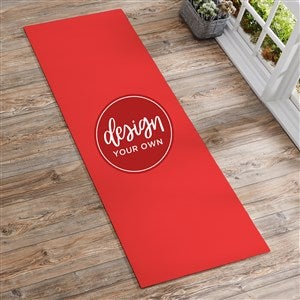Design Your Own Personalized Yoga Mat- Red - 41329-R
