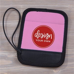 Design Your Own Personalized Luggage Handle Wrap- Pastel Pink - 41346-PP