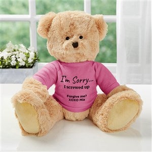 Im Sorry… Personalized Teddy Bear - 41380
