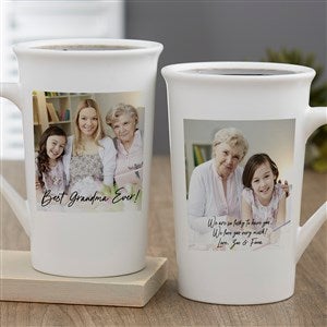 Photo Expression For Her Personalized Latte Mug 16 oz.- White - 41401-U