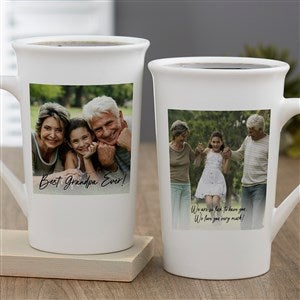 Photo Expression For Him Personalized Latte Mug 16 oz.- White - 41415-U
