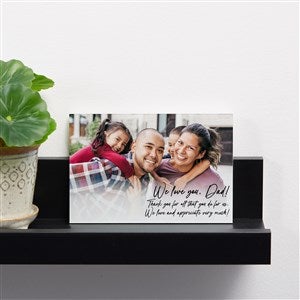 Photo Expression For Him Personalized Glass Photo Prints - Horizontal 4x6 - 41421H-4x6