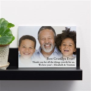 Photo Expression For Him Personalized Glass Photo Prints - Horizontal 5x7 - 41421H-5x7