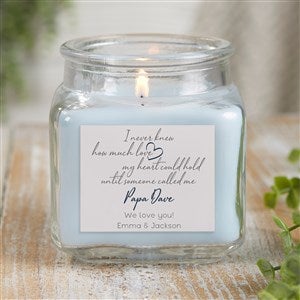 Grandparent Love Personalized 10 oz. Linen Candle Jar - 41462-10CW