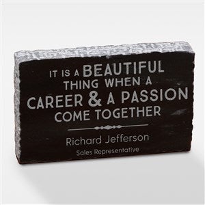 Professional & Passionate Engraved Marble Keepsake - 41530