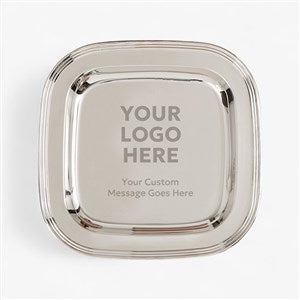 Personalized Logo Silver Tray - 41550