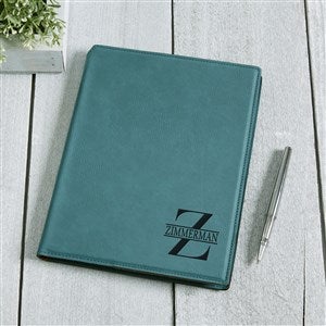 Namely Yours Personalized Junior Padfolio- Teal - 41551-T