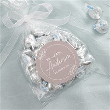 Botanical Wedding Personalized Wedding Favor Stickers - 41661