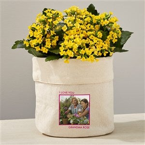 Picture Perfect Personalized Canvas Flower Planter- 7x7 - 41707