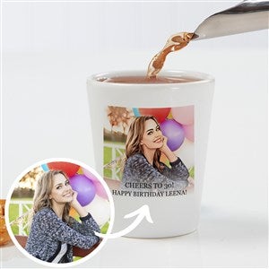 Cartoon Yourself  Personalized Shot Glass - 41751