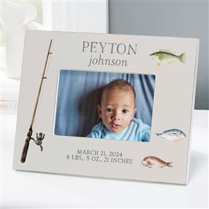 Gone Fishing Personalized 4x6 Tabletop Frame - Horizontal - 41771-TH