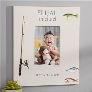 Gone Fishing Personalized 5x7 Wall Frame - Vertical - 41771-WV
