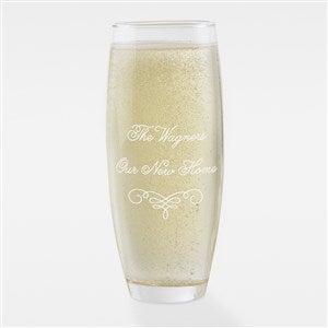 Engraved Housewarming Stemless Champagne Flute - 41914