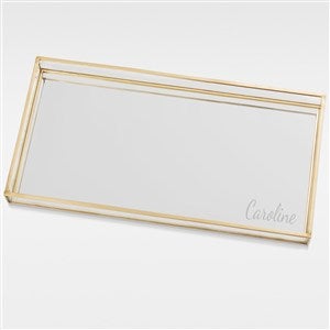Engraved Mirrored Vanity Tray For Her - 42033