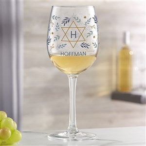 Spirit of Passover Personalized White Wine Glass - 42145-W
