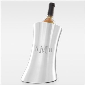 Etched Stainless Steel Wine Chiller For Home - 42306