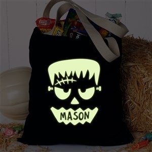 Glow-In-The-Dark Frankie Personalized Halloween Treat Bag - 42331