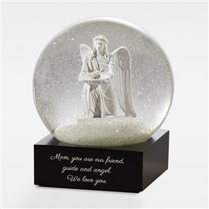 Engraved Message CoolSnowGlobes® Angel Snow Globe for Her - 42379