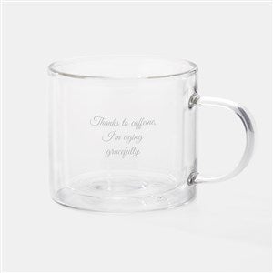 Engraved Birthday Clear Double Wall Mug  - 42519-C