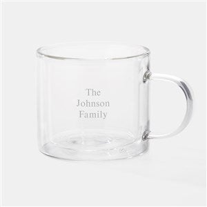Engraved Double Wall Mug in Clear - 42605-C