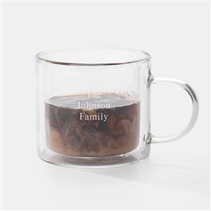Engraved Double Wall Mug in Clear - 42605-C