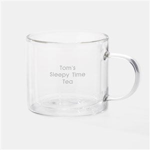 Engraved Double Wall Mug in Clear - 42607-C