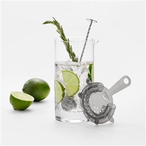 Engraved Modern Bar Mixing Glass Set - 42619