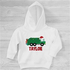 Construction & Monster Truck Personalized Christmas Toddler Sweatshirt - 42772-CTHS