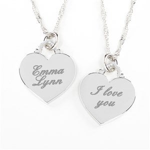 Engraved Message Necklace For Wife - 42830-M