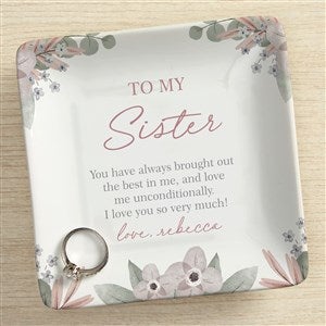 My Sister Personalized Ring Dish - 42966