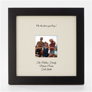 Engraved Gallery 4quot; Square Opening Picture Frame - 43043
