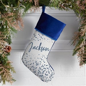 Starburst Name Personalized Christmas Stockings - 43076-BL