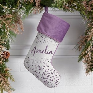 Starburst Name Personalized Christmas Stockings - 43076-P