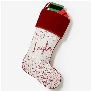 Starburst Name Personalized Christmas Stockings - 43076-B