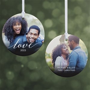 Love Photo  Personalized Ornament- 2.85 Glossy - 2 Sided - 43132-2S