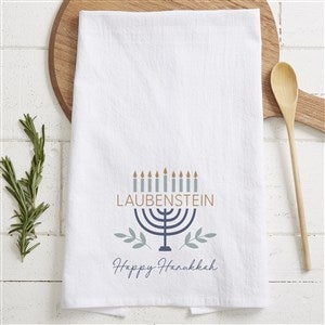 Spirit of Hanukkah Personalized Tea Towel - 43183