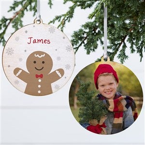 Christmas Characters Personalized Ornament-3.75 Wood - 2 Sided - 43209-2W