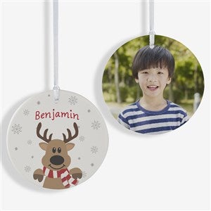 Christmas Characters Personalized Ornament-3.75 Matte - 2 Sided - 43209-2L
