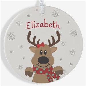 Christmas Characters Personalized Ornament-3.75 Matte - 1 Sided - 43209-1L