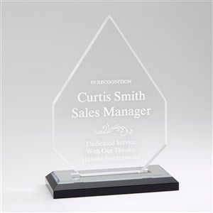 Personalized Diamond Award for Coworker - 43237