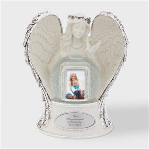 Engraved Religious Guardian Angel Snow Globe - 43426