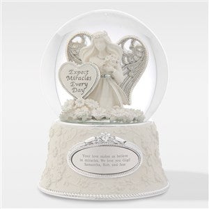 Engraved Miracle Angel Snow Globe for Grandma - 43604