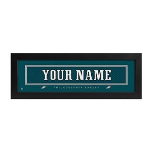 Philadelphia Eagles NFL Personalized Name Jersey Print - 43624D