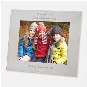 Tremont Engraved Grandparents Silver Picture Frame - Horizontal 8x10 - 43756-H