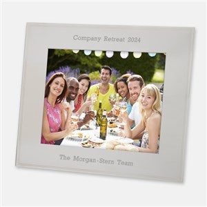 Tremont Engraved Silver Business Picture Frame - Horizontal 8x10 - 43759-H