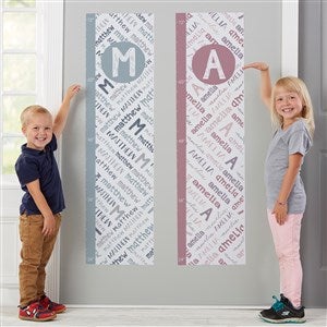 Youthful Name Personalized Wall Decor Growth Chart - 43882