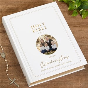 NIV Photo Personalized Family Holy Bible - 43917