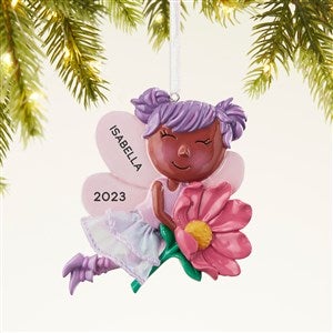 Fairy Personalized Ornament - Dark Skin Tone - 43952-M