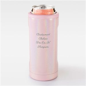 Brumate Bridesmaid Insulated Slim Can Cooler - Pink - 44007-P