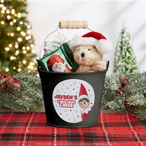 The Elf on the Shelf Personalized Mini Metal Treat Buckets - Black - 44043-B